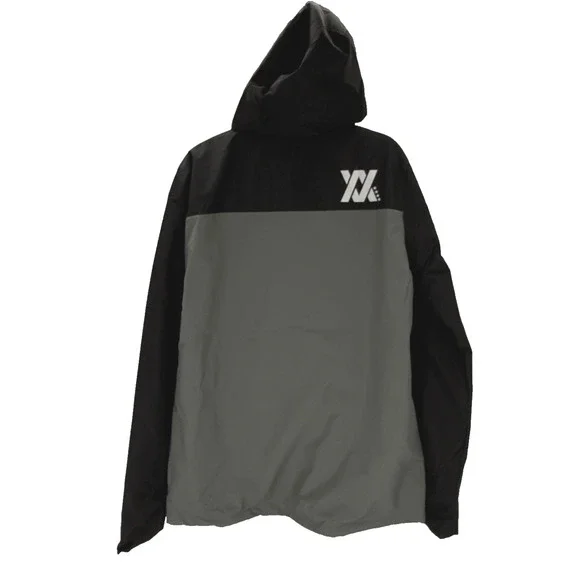 Dixxon Ground Up Hooded Tech Jacket Size L Tall Gray Black New - Picture 6 of 11